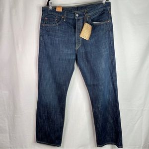 Levi’s 501 capital e made in usa 38x32 Nwt Selvedge Dark Wash